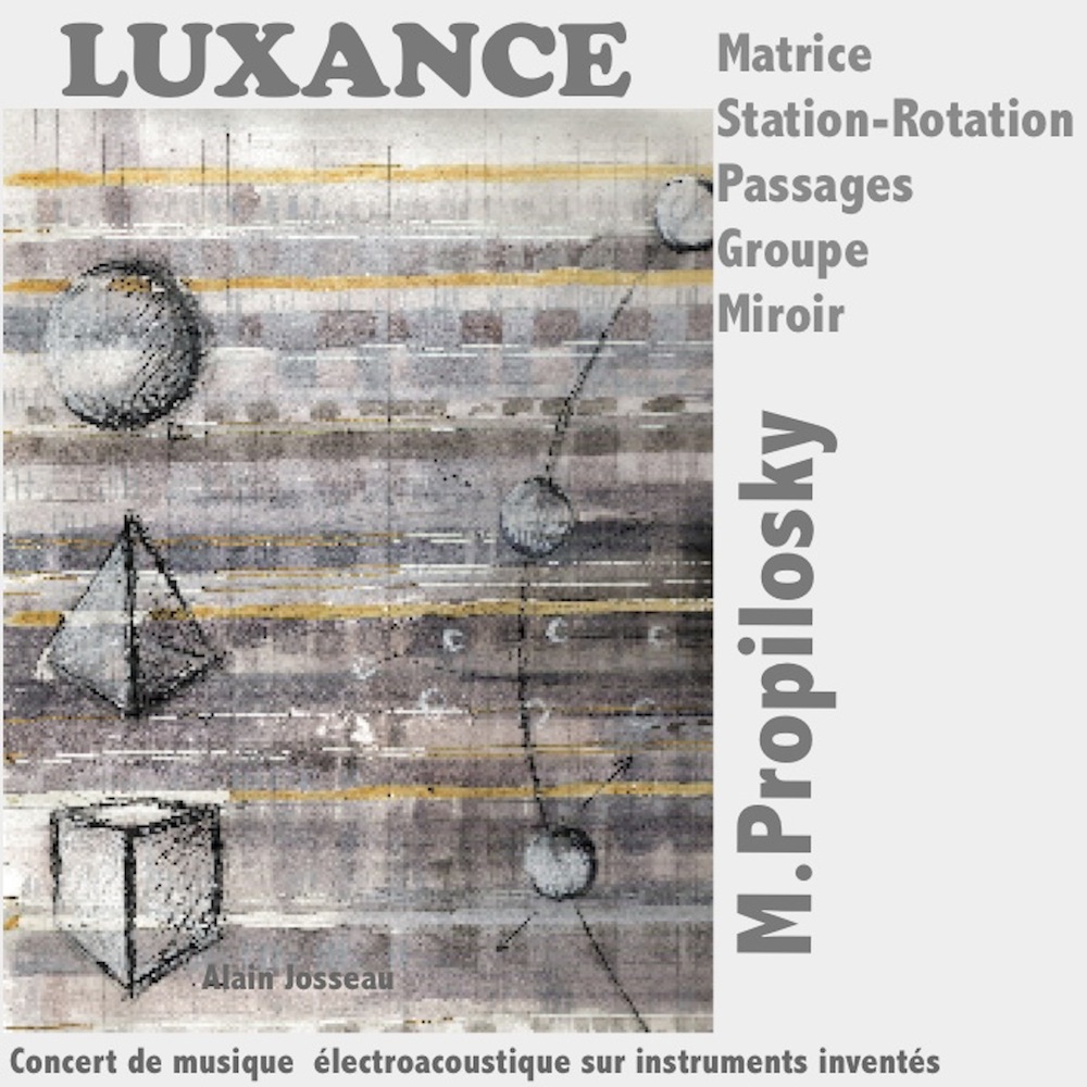 Album Luxance Michel Propilosky